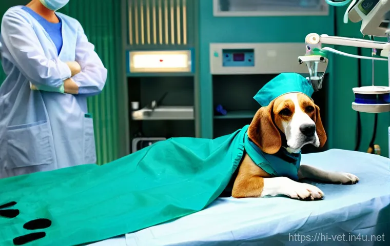 수의사 업무 일주일 스케줄 예시 - **Prompt 1: Emergency Pet Surgery**
    "A highly focused male or female veterinarian, mid-30s, in f...